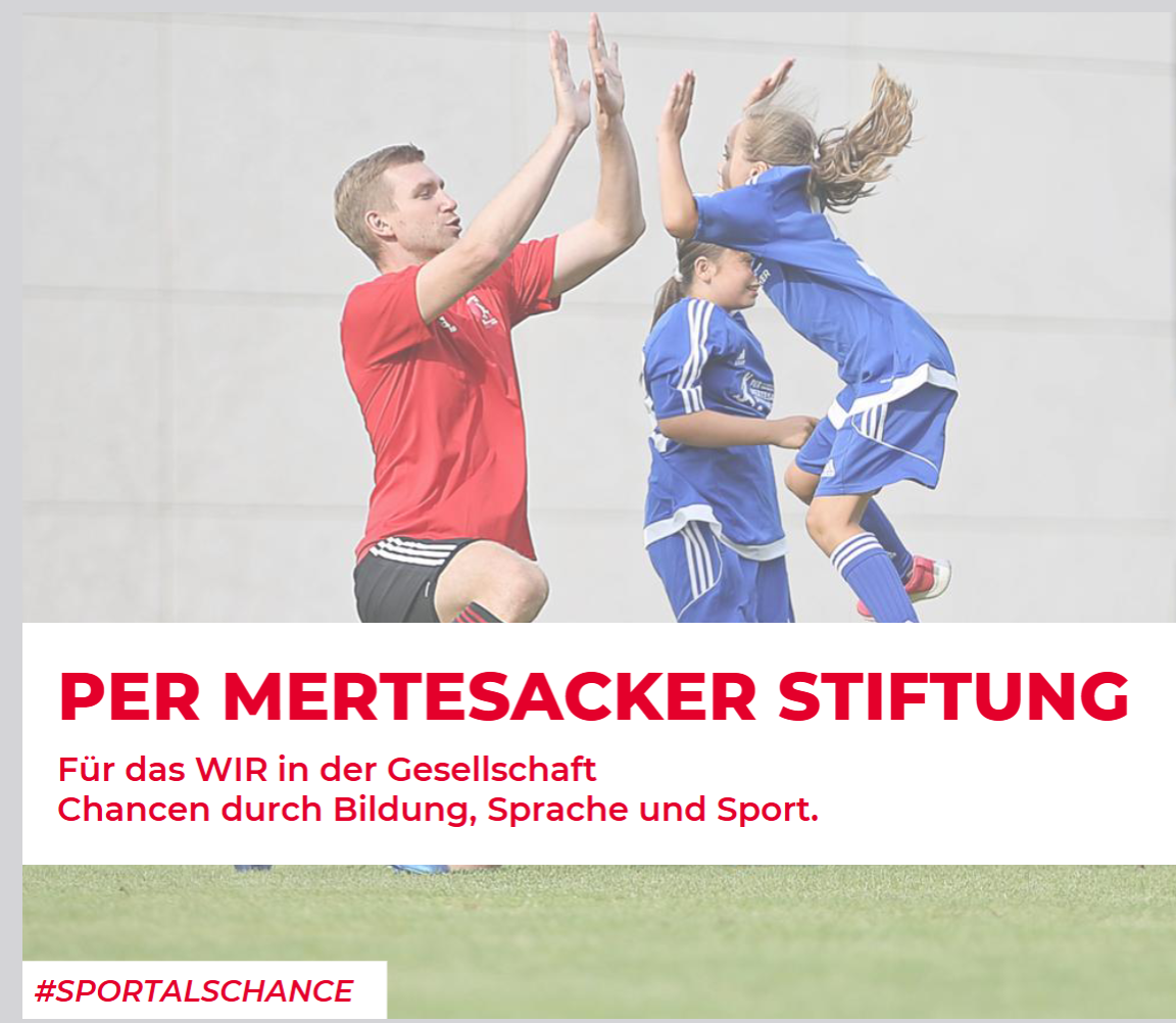 Vorstellung der Per Mertesacker Stiftung Vorstellung der Per Mertesacker Stiftung