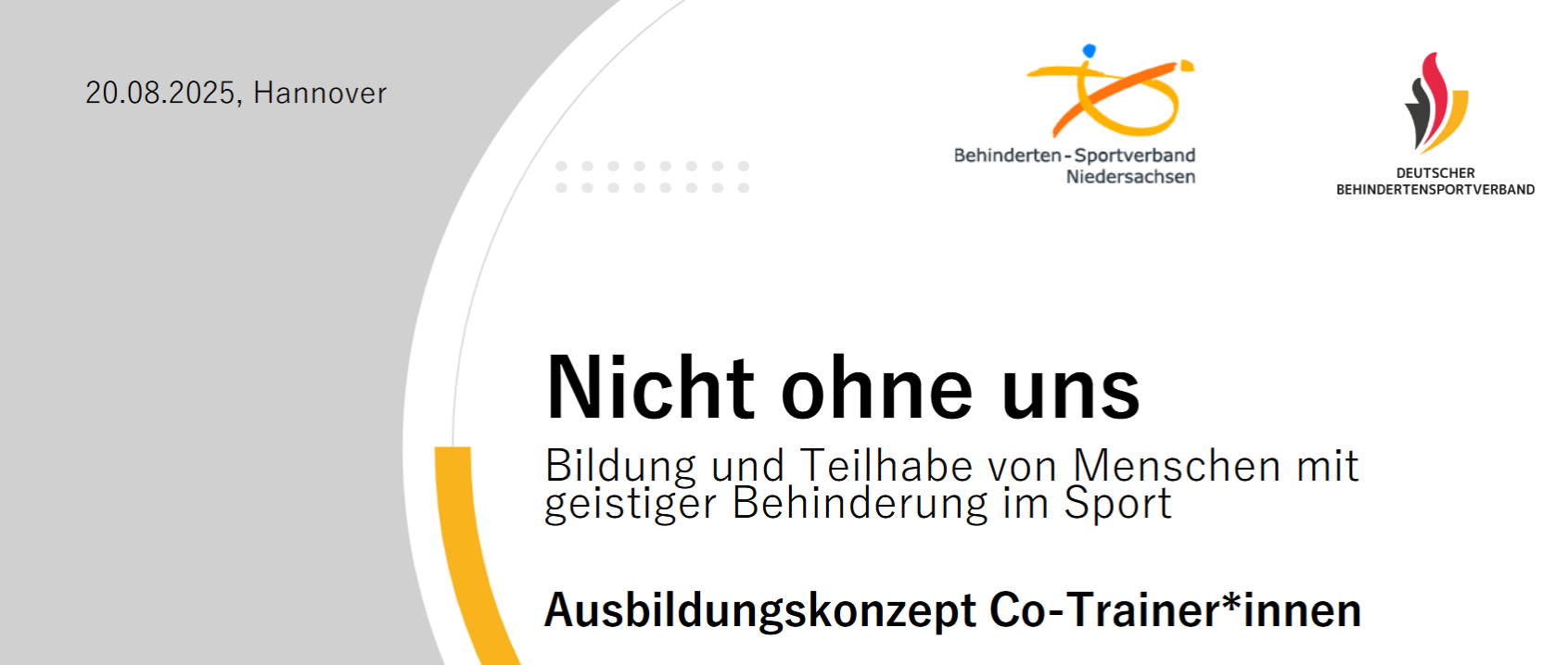Ein Projekt des BSN "Nicht ohne uns" Ein Projekt des BSN "Nicht ohne uns"